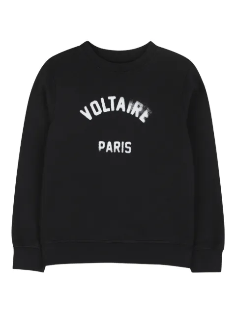 Zadig & Voltaire Kids sweat à col rond