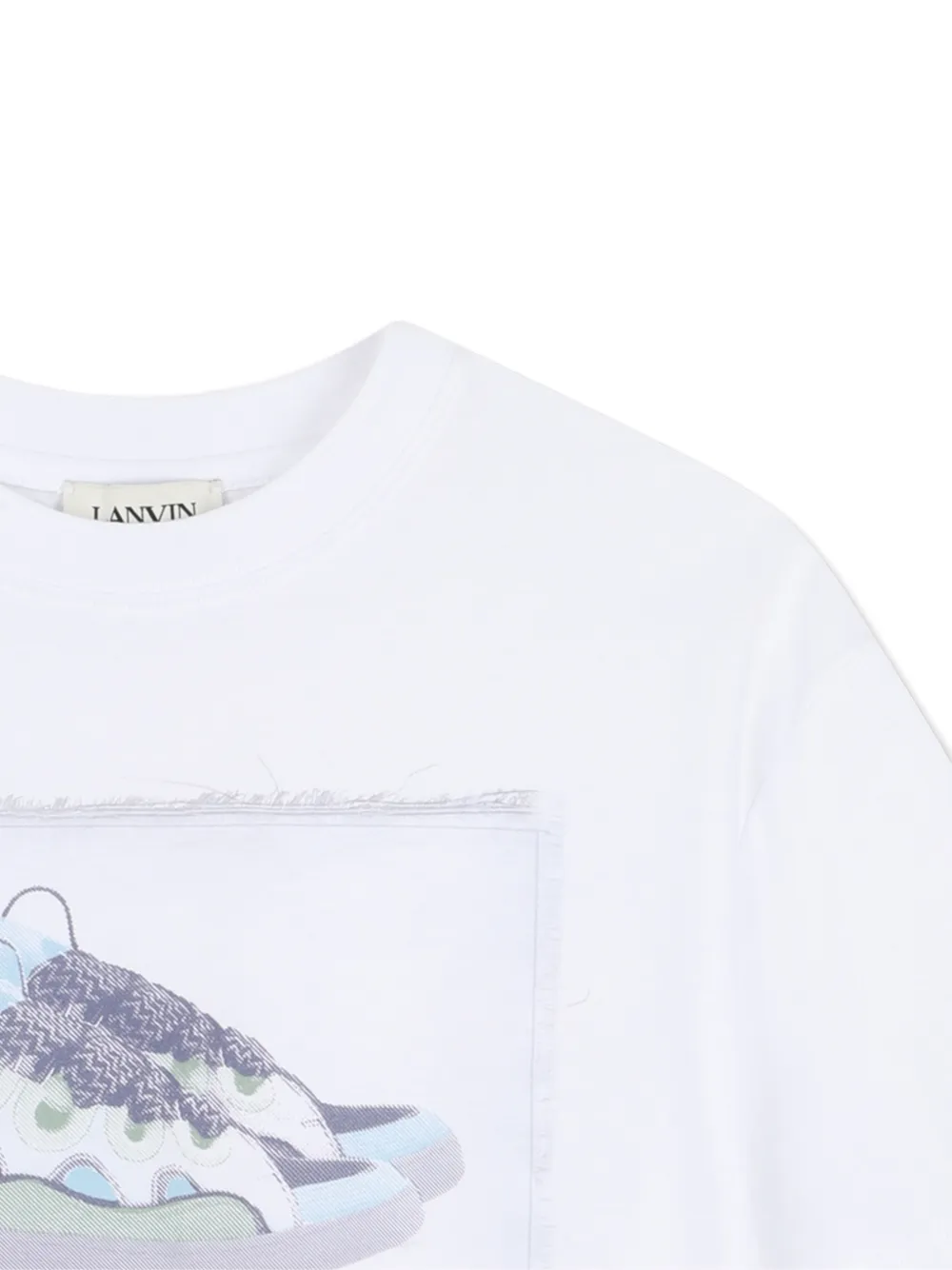 Lanvin Enfant Graphic-print T-shirt - White 
