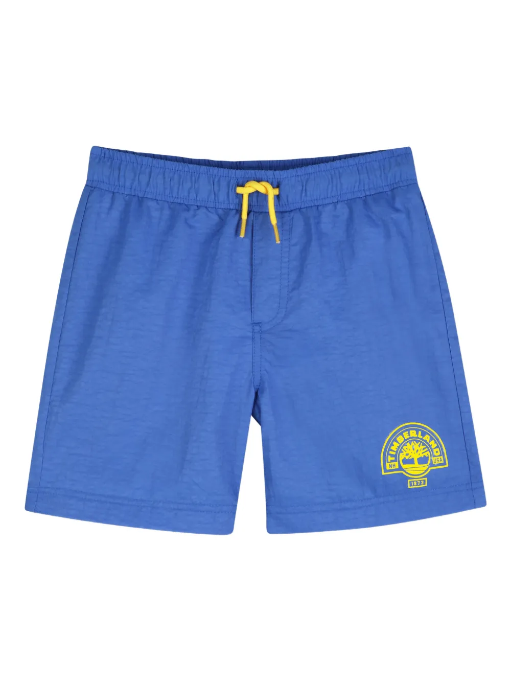 Timberland Kids Costume da bagno con logo - Blu