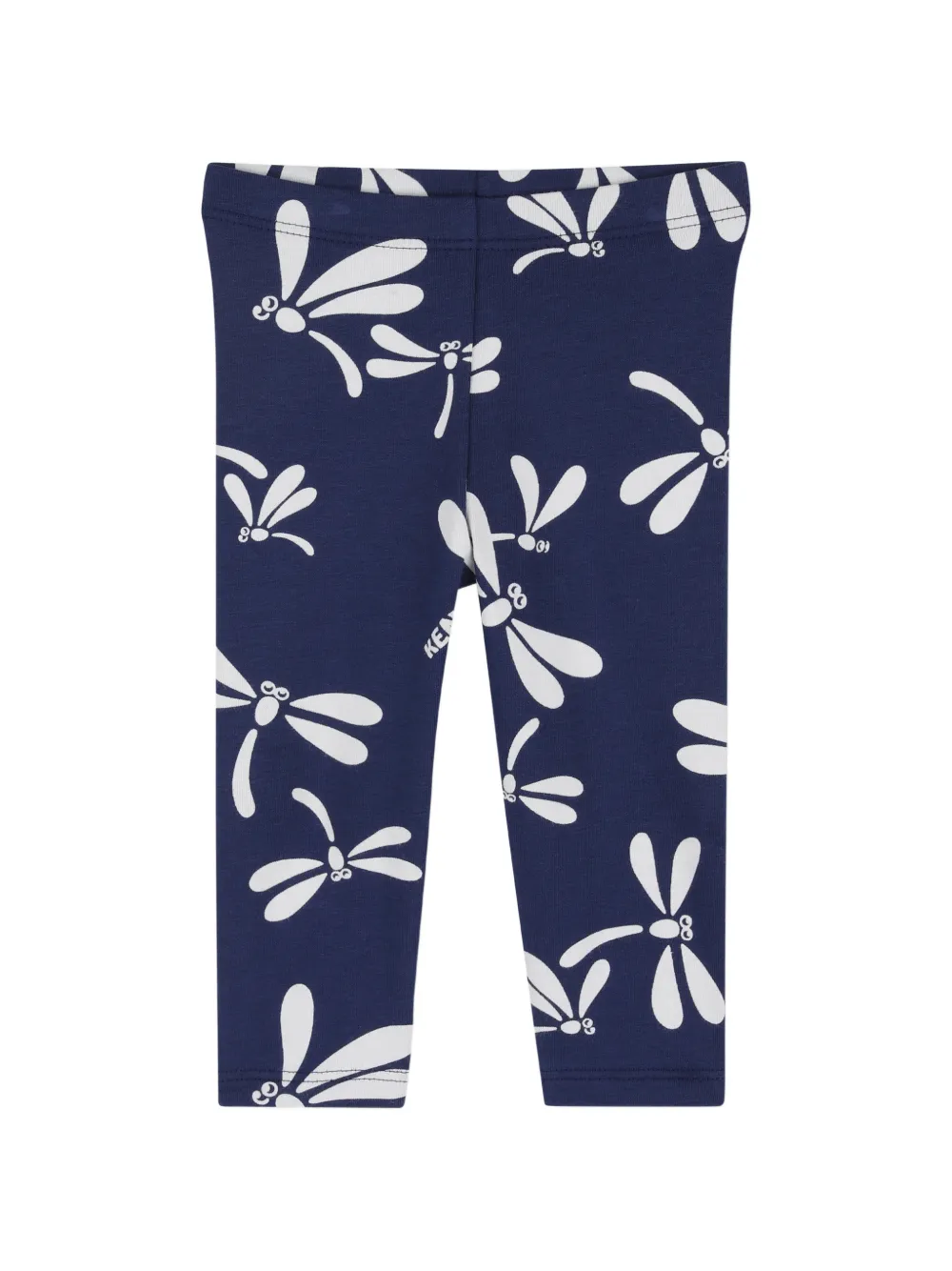 Kenzo Kids Shorts set met libelle print en ruches Wit