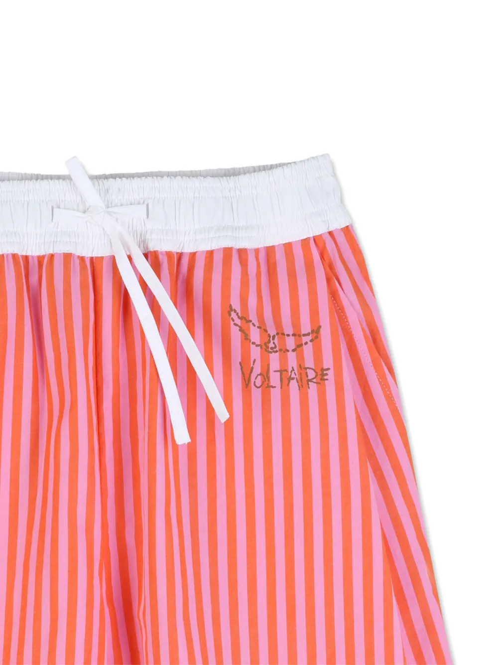  Zadig & Voltaire Kids Striped Shorts - Pink 