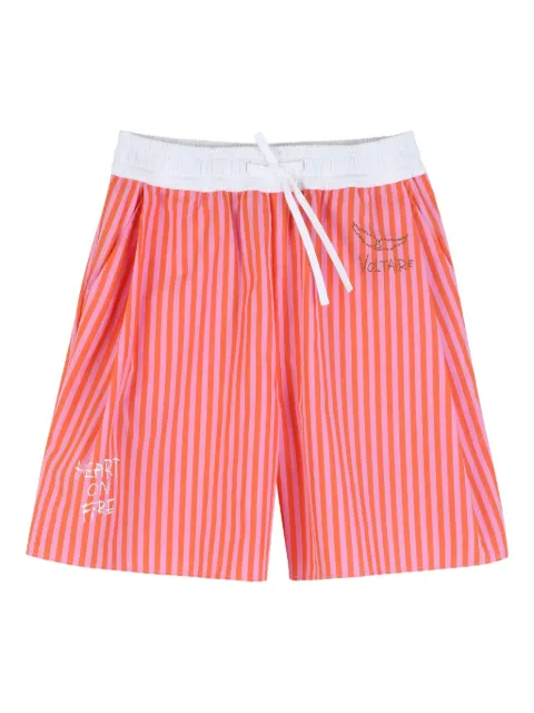Zadig & Voltaire Kids striped shorts