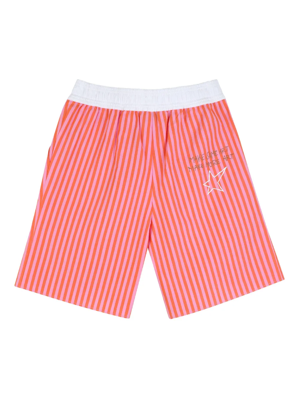  Zadig & Voltaire Kids Striped Shorts - Pink 