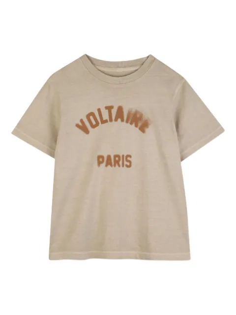 Zadig & Voltaire Kids print-detail T-shirt