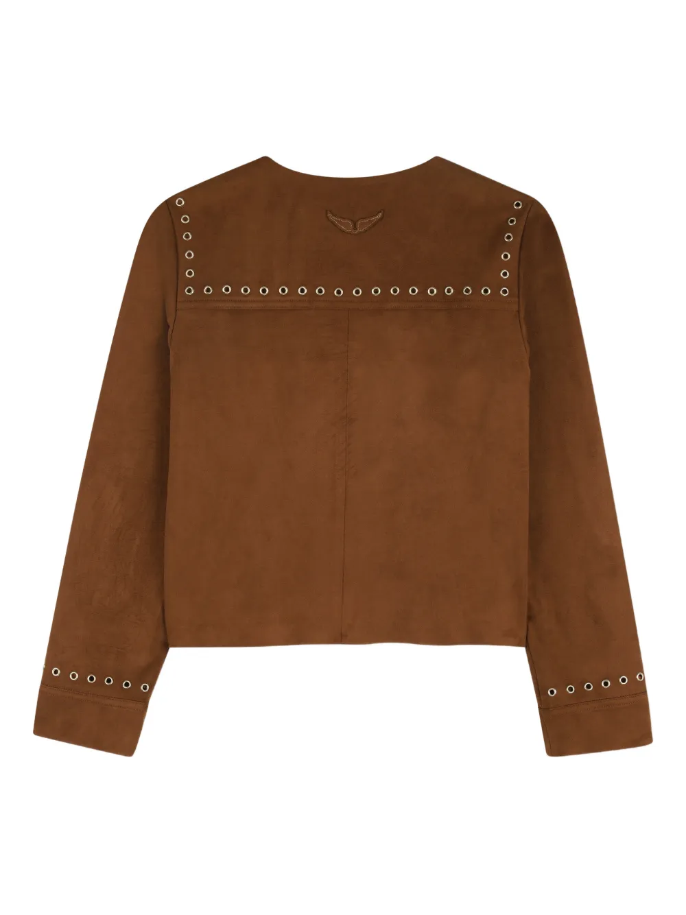  Zadig & Voltaire Kids Long-sleeve Jacket - Brown 