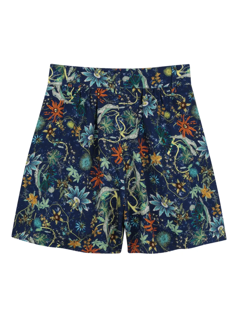Zadig & Voltaire Kids Shorts met bloemenprint Blauw