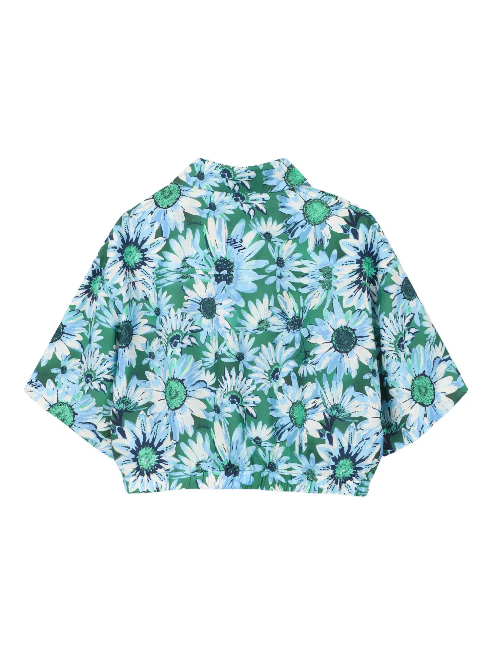  Lanvin Enfant Floral Top - Green 
