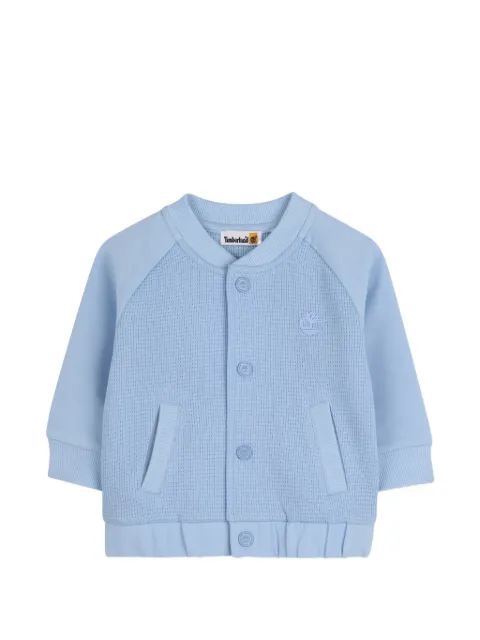 Timberland Kids veste bomber à détail de logo