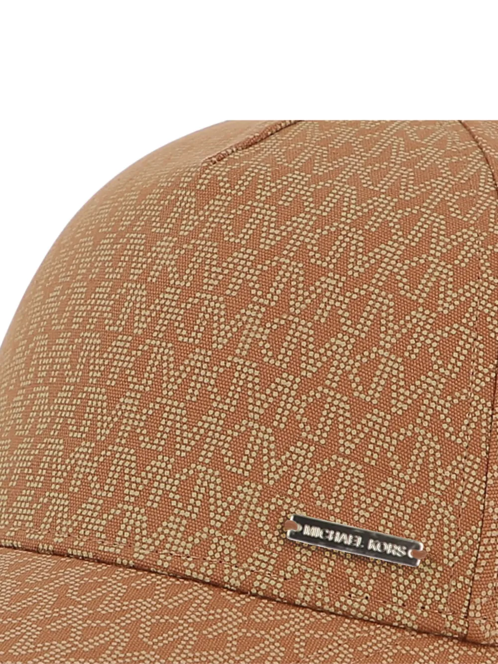 Michael Kors Kids Honkbalpet met monogram-print Bruin
