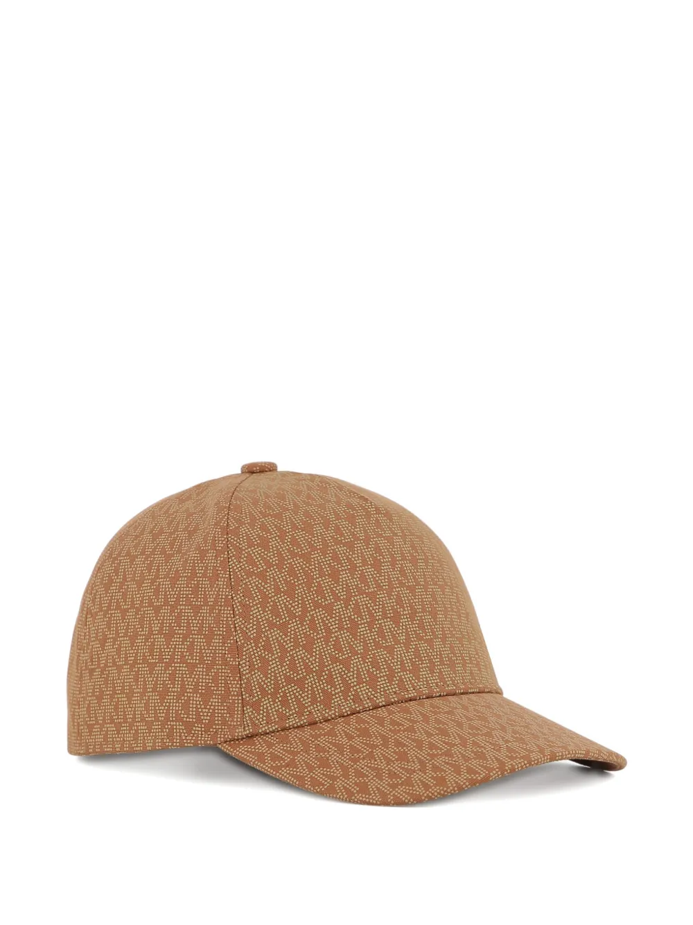 Michael Kors Kids Cappello da baseball con monogramma - Marrone