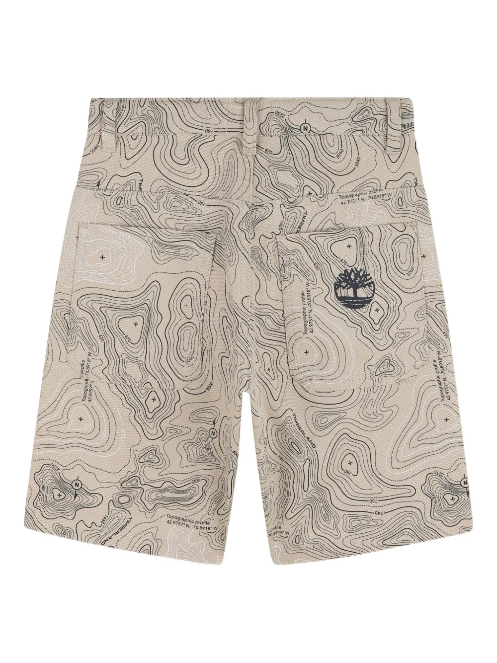  Timberland Kids Patchwork Shorts - Neutrals 