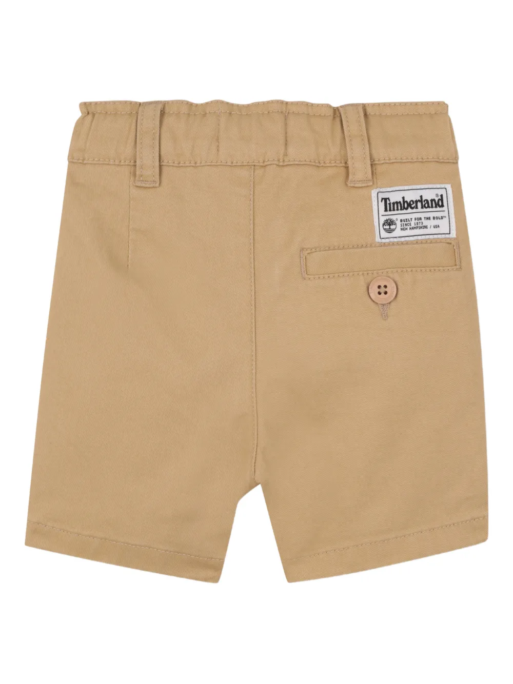 Timberland Kids Shorts met knopen Beige
