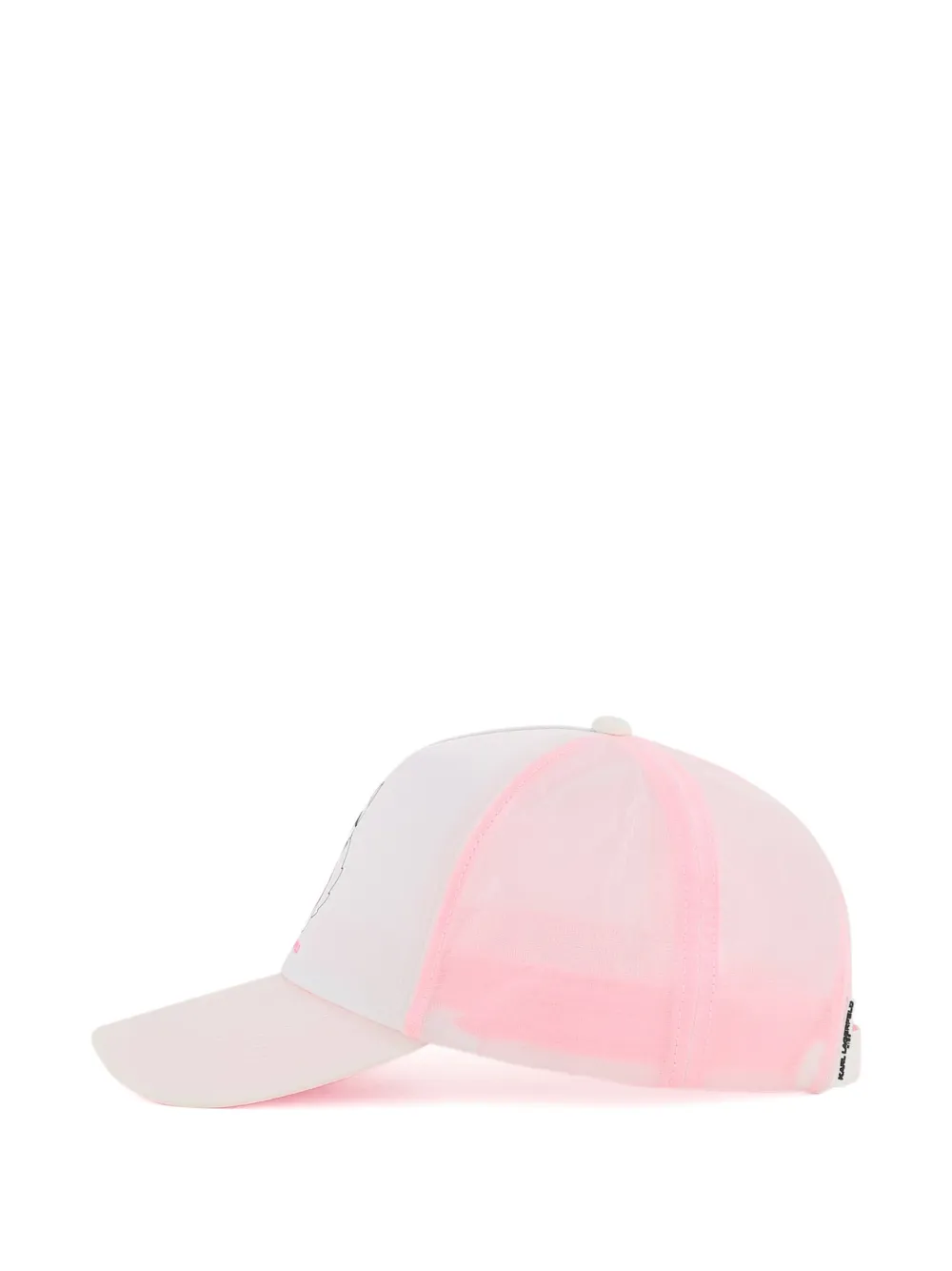 Karl Lagerfeld Kids Pet met kattenprint Roze