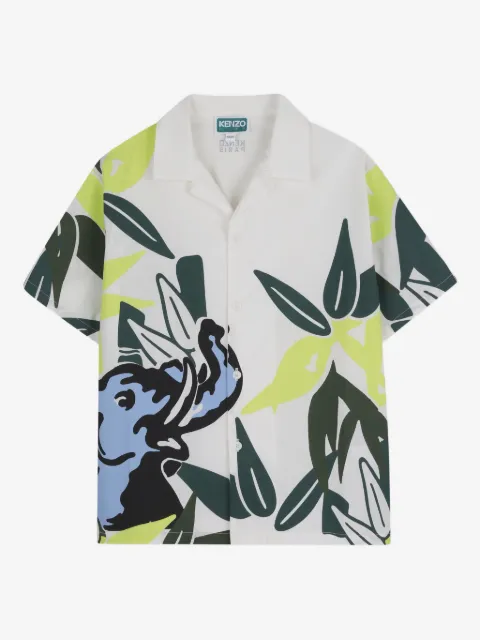 Kenzo Kids Eden Jungle シャツ