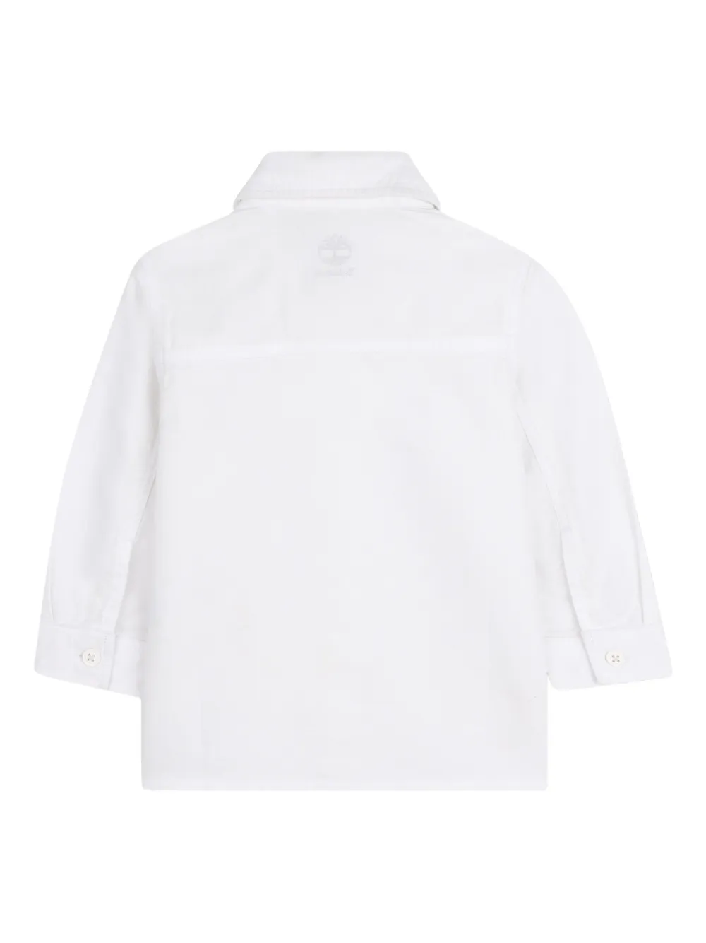 Timberland Kids Shirt met logo Wit