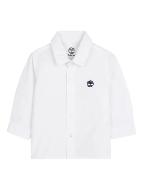 Timberland Kids camisa con detalle del logo
