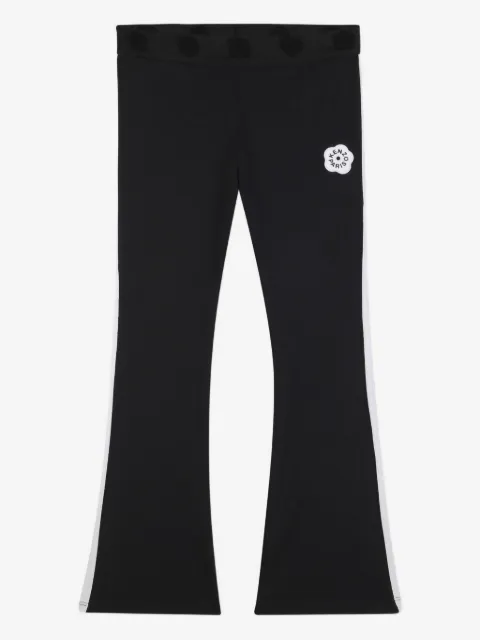 Kenzo Kids logo-detail side-stripe tracksuit bottoms