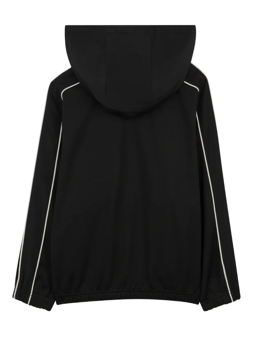 Kenzo Kids Hoodie met logo Zwart