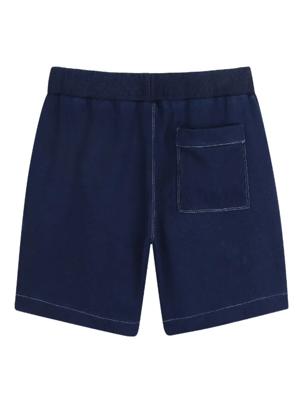Kenzo Kids logo-detail Shorts | Blue | FARFETCH