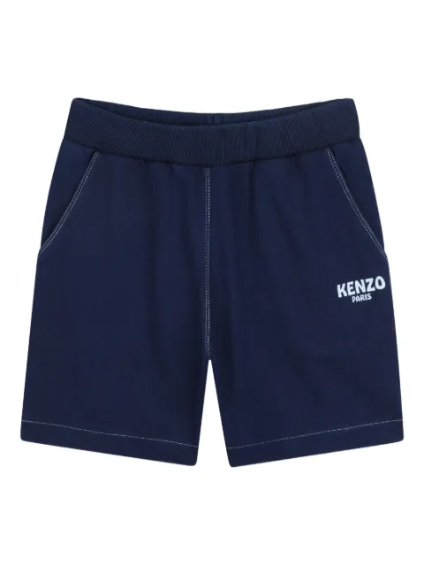 Kenzo Kids logo-detail shorts
