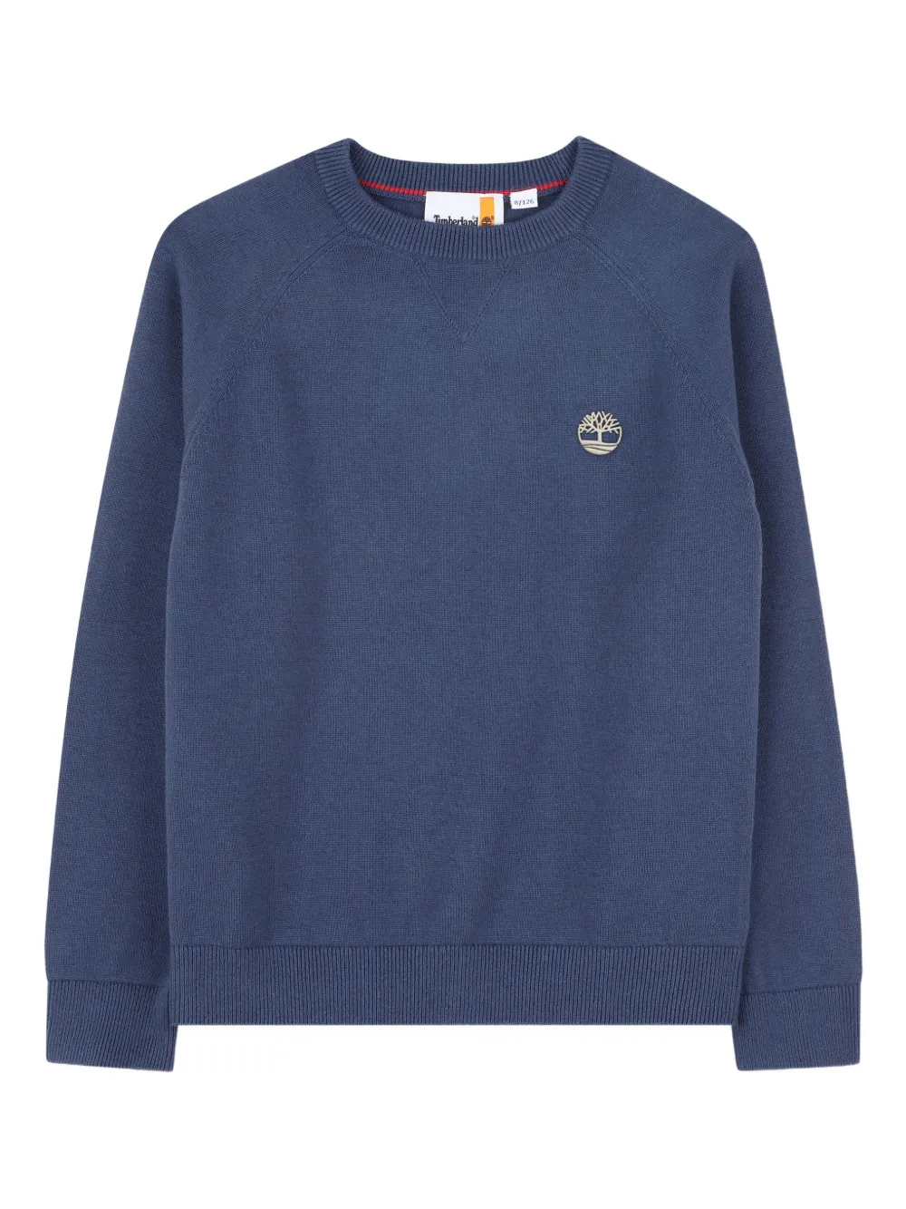 Timberland Kids Felpa con logo - Blu