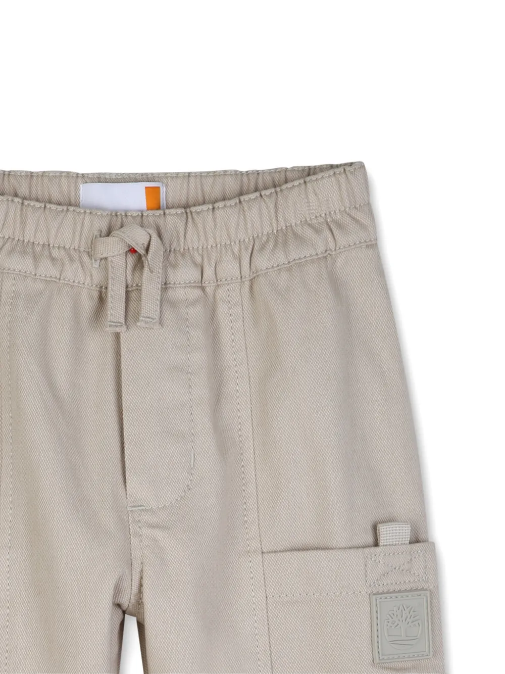  Timberland Kids Drawstring Cargo Pants - Neutrals 