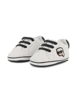 Karl Lagerfeld Kids two-tone sneakers