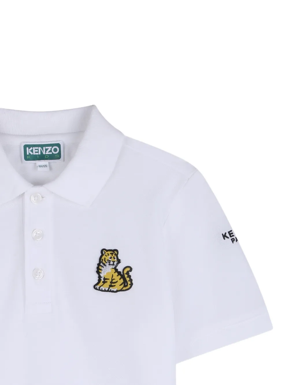 Tiger-Patch Polo Shirt