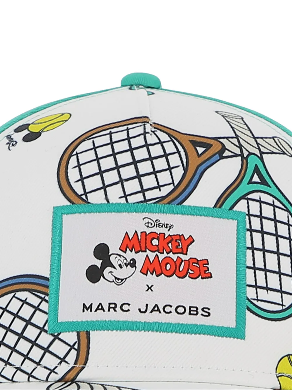 Marc Jacobs Kids x Disney Mickey Mouse honkbalpet Wit
