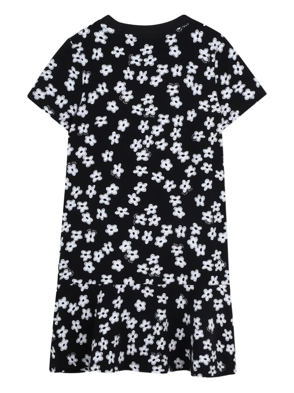  Marc Jacobs Kids Floral-print Dress - Black 
