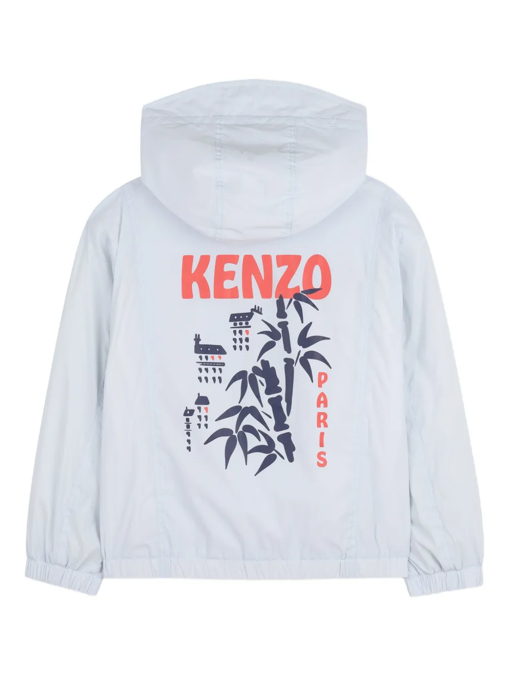 Kenzo Kids Hooded Jacket - White 