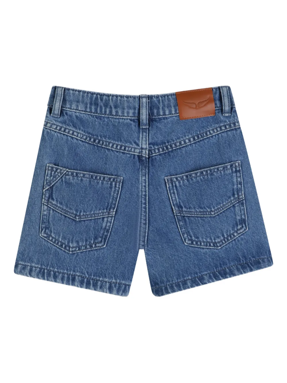 Zadig & Voltaire Kids Shorts met studs Blauw