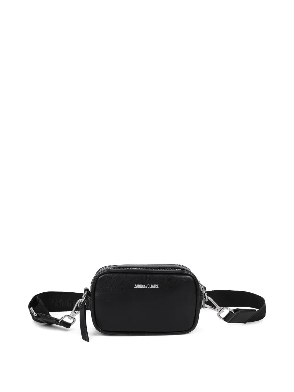 Zadig & Voltaire Kids Schoudertas met logo Zwart