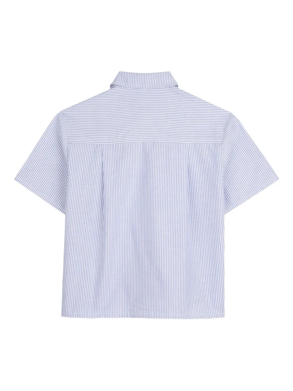 Logo-Print Striped Shirt