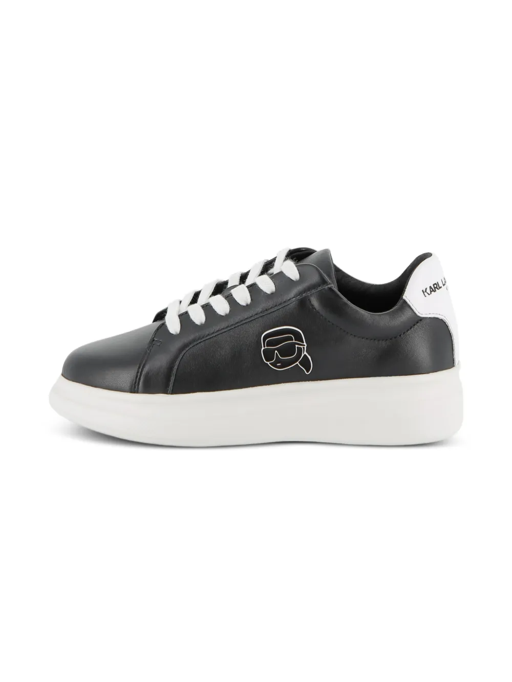 Karl Lagerfeld Kids Sneakers met logo Zwart