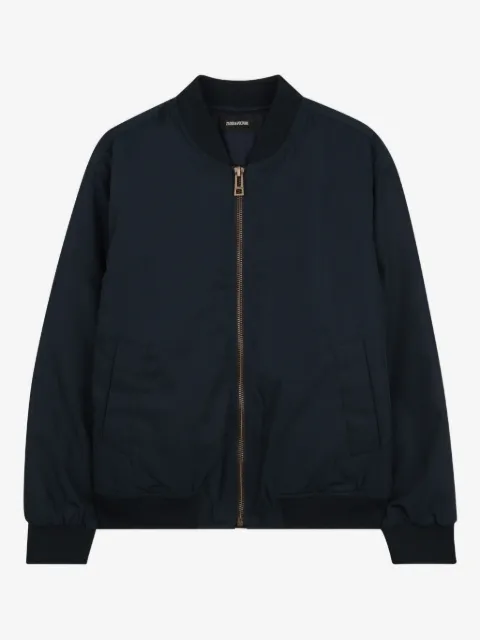 Zadig & Voltaire Kids veste bomber à fermeture zippée