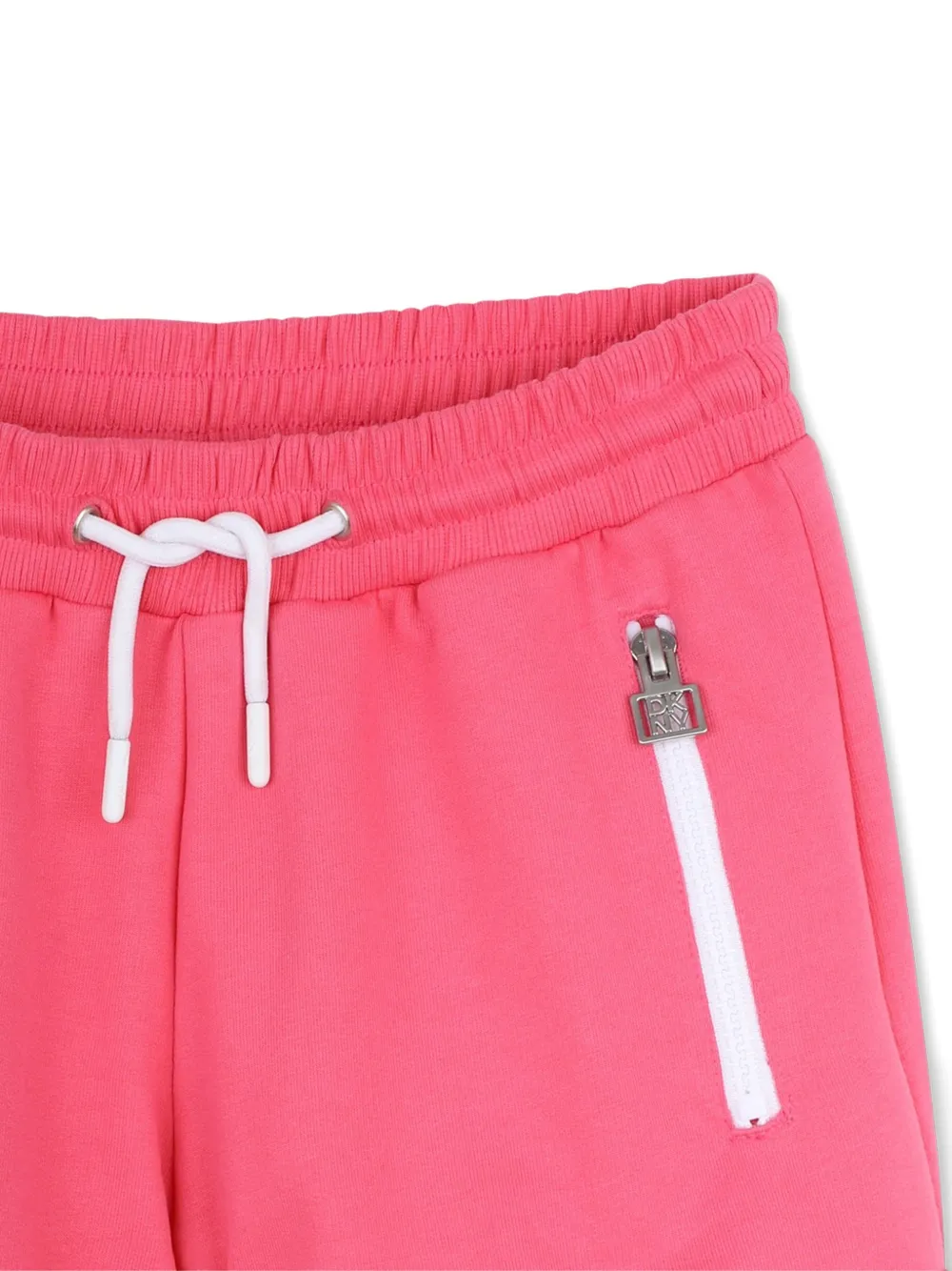 Dkny Kids Shorts met trekkoord en rits Roze