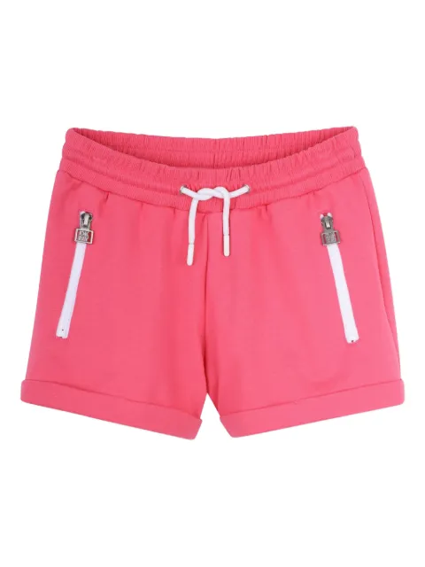 Dkny Kids drawstring zip shorts