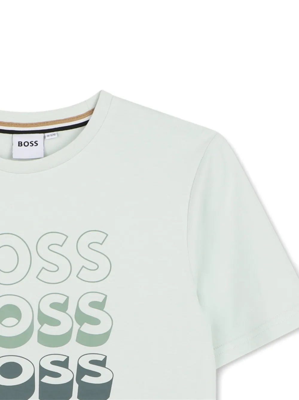  Boss Kidswear Logo-print T-shirt - Green 