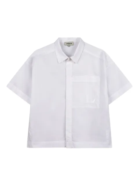Lanvin Enfant Camicia a maniche corte con tasca