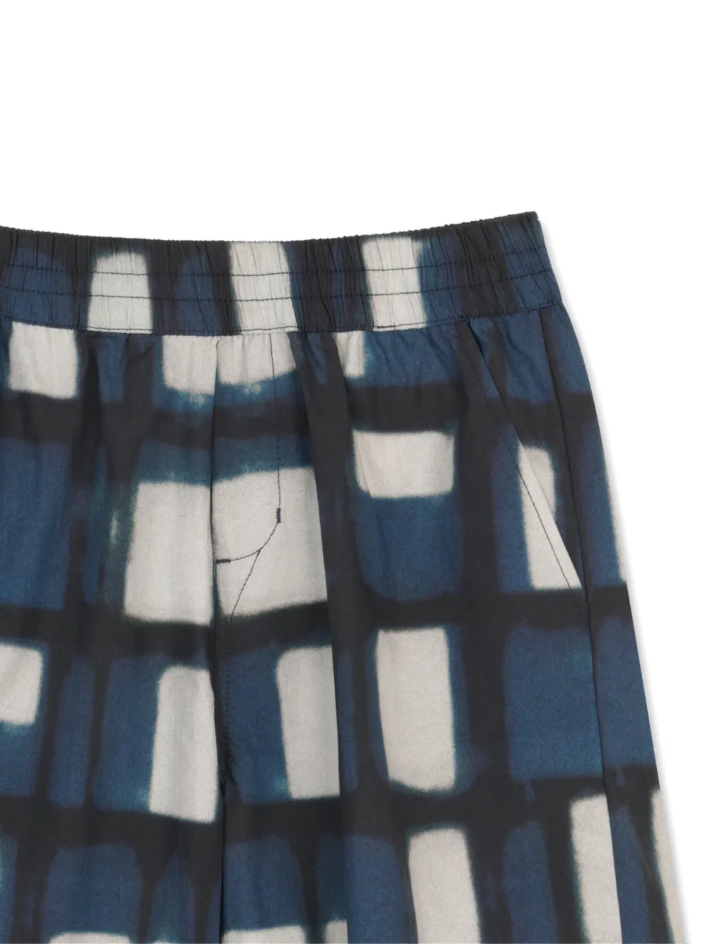 Givenchy Patterned Shorts In Blue