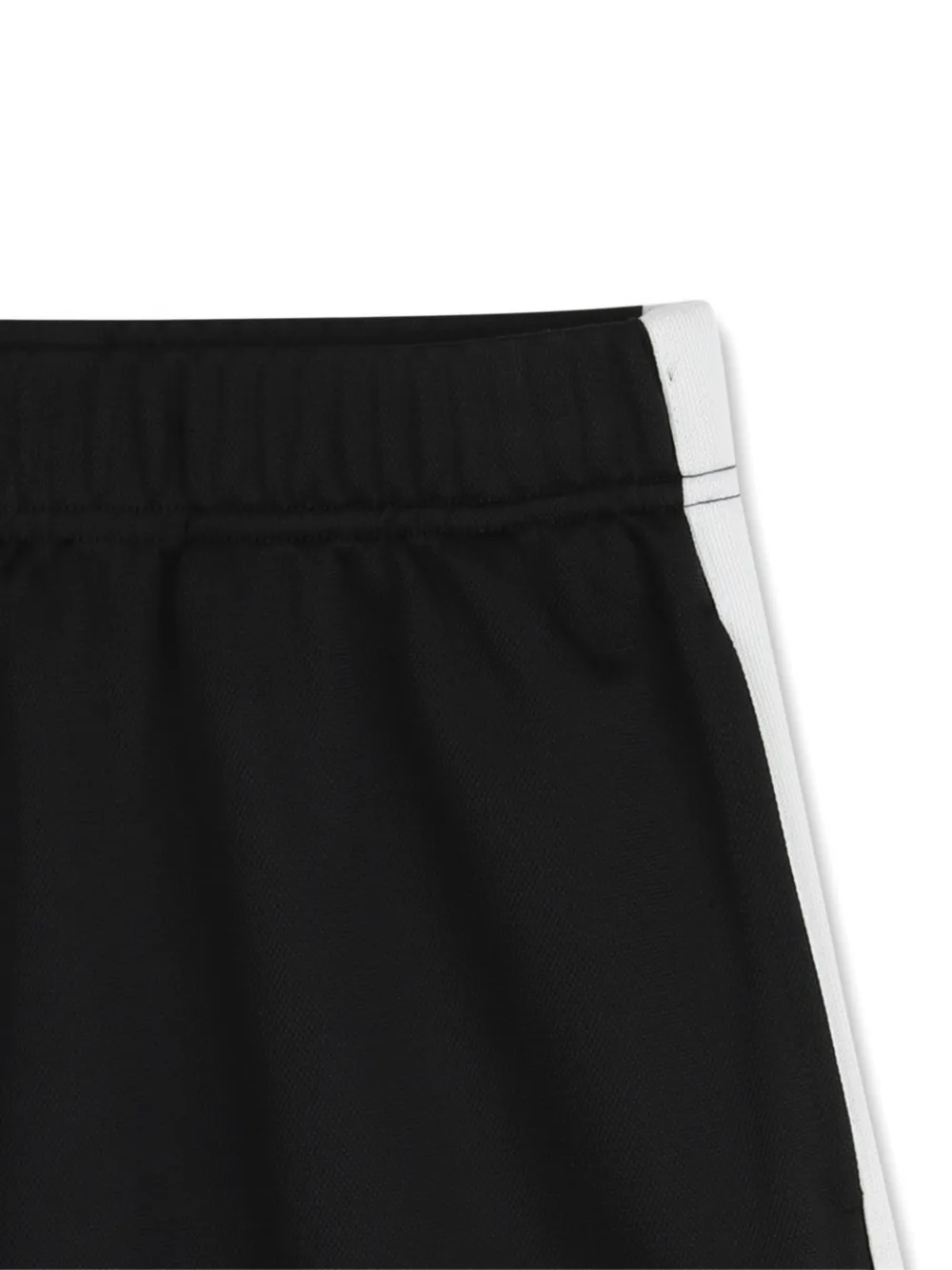 Kenzo Kids Gestreepte rok met logo Zwart