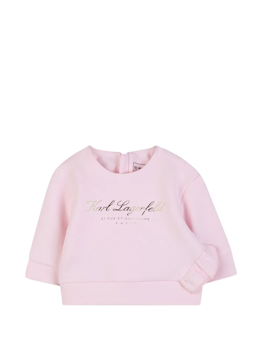 Karl Lagerfeld Kids Rok met logodetail Roze