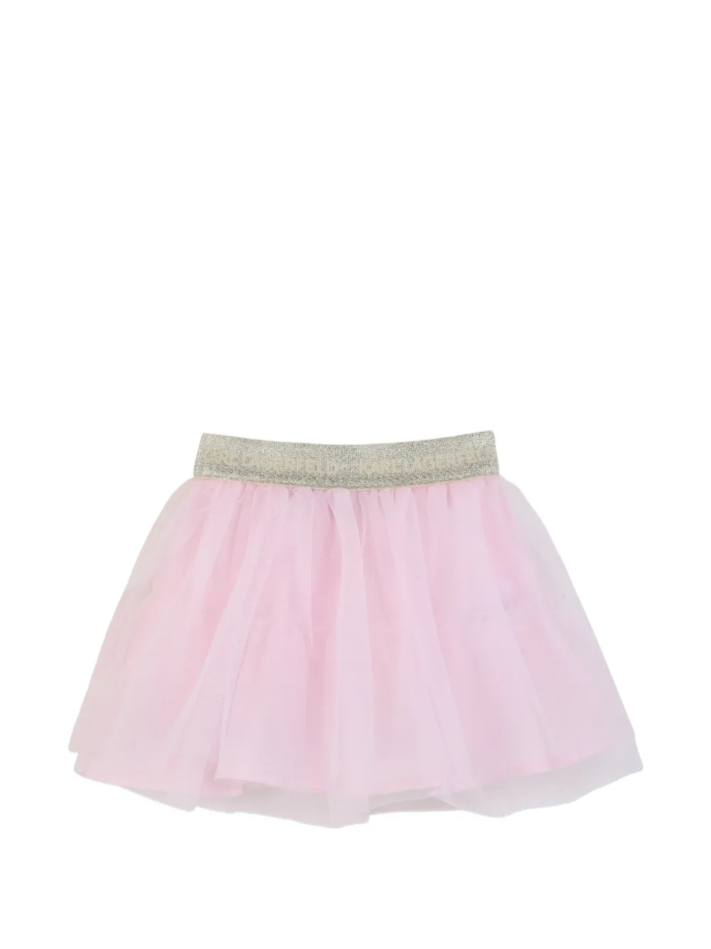 Karl Lagerfeld Kids Rok met logodetail Roze