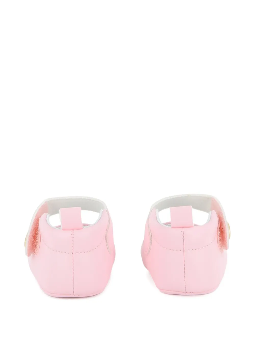 Karl Lagerfeld Kids printed pre-walkers Roze