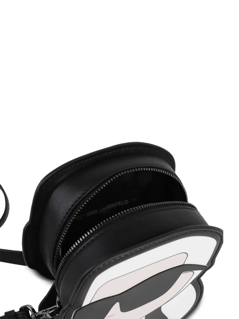 Karl Lagerfeld Kids Character crossbodytas Zwart