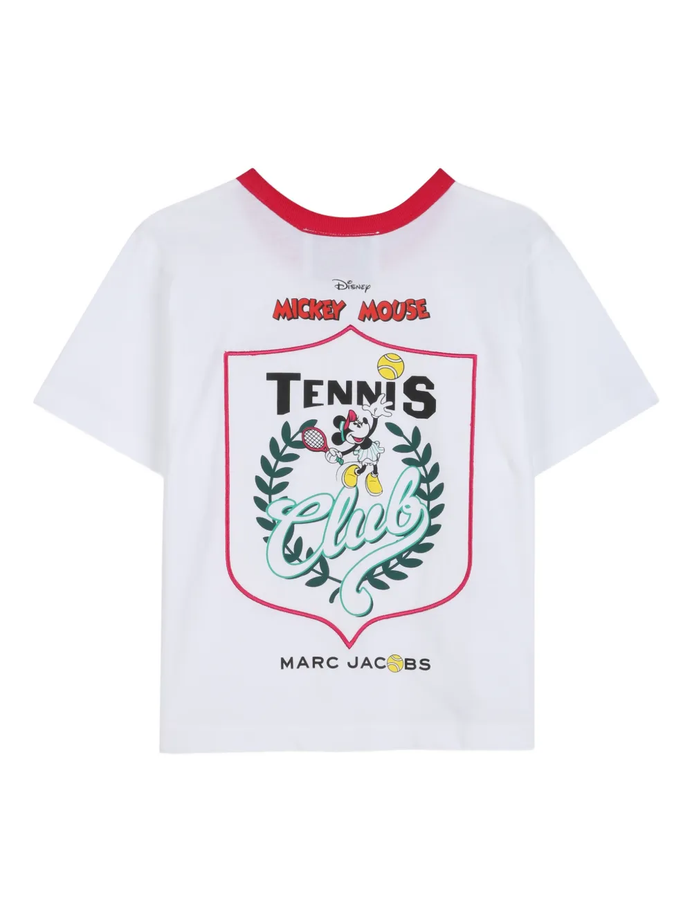 Marc Jacobs Kids x Disney T-shirt met tie-dye print Wit