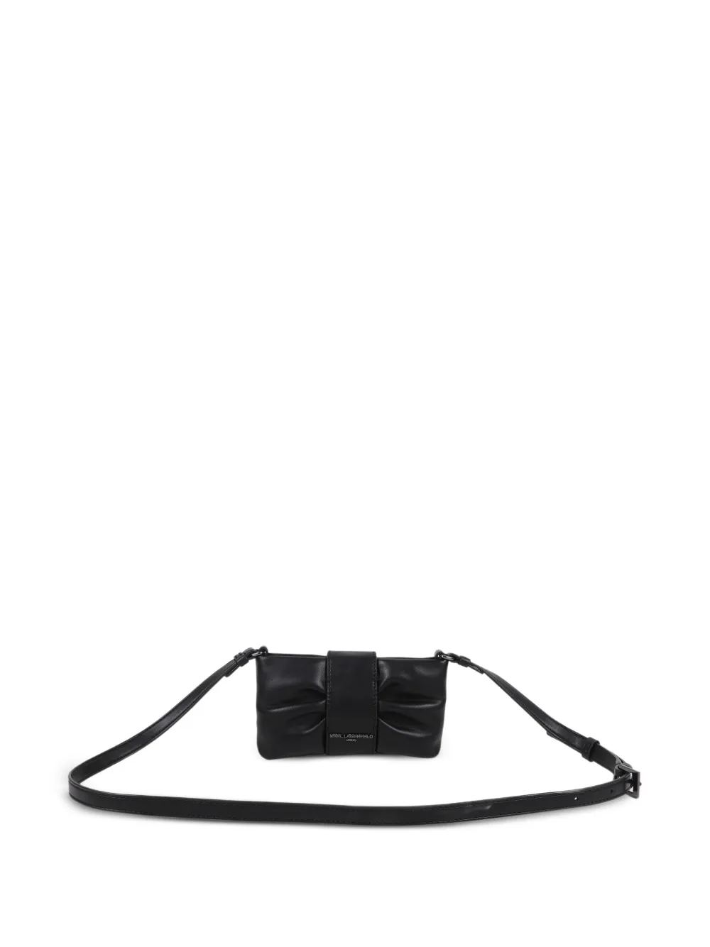 Karl Lagerfeld Kids Handtas met applicatie Zwart