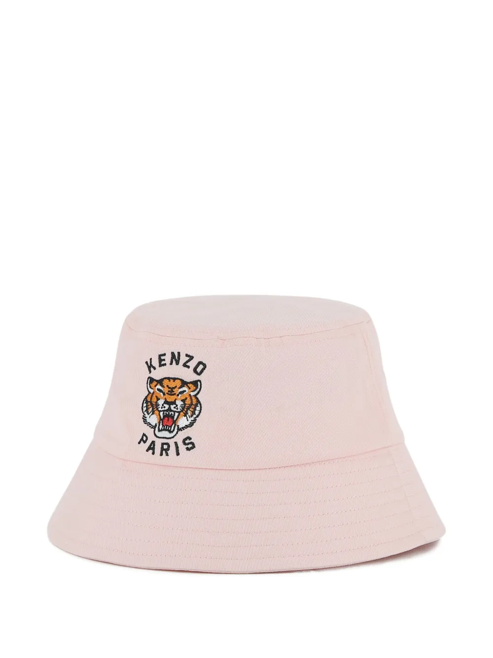 Kenzo Kids Cappello bucket con ricamo - Rosa