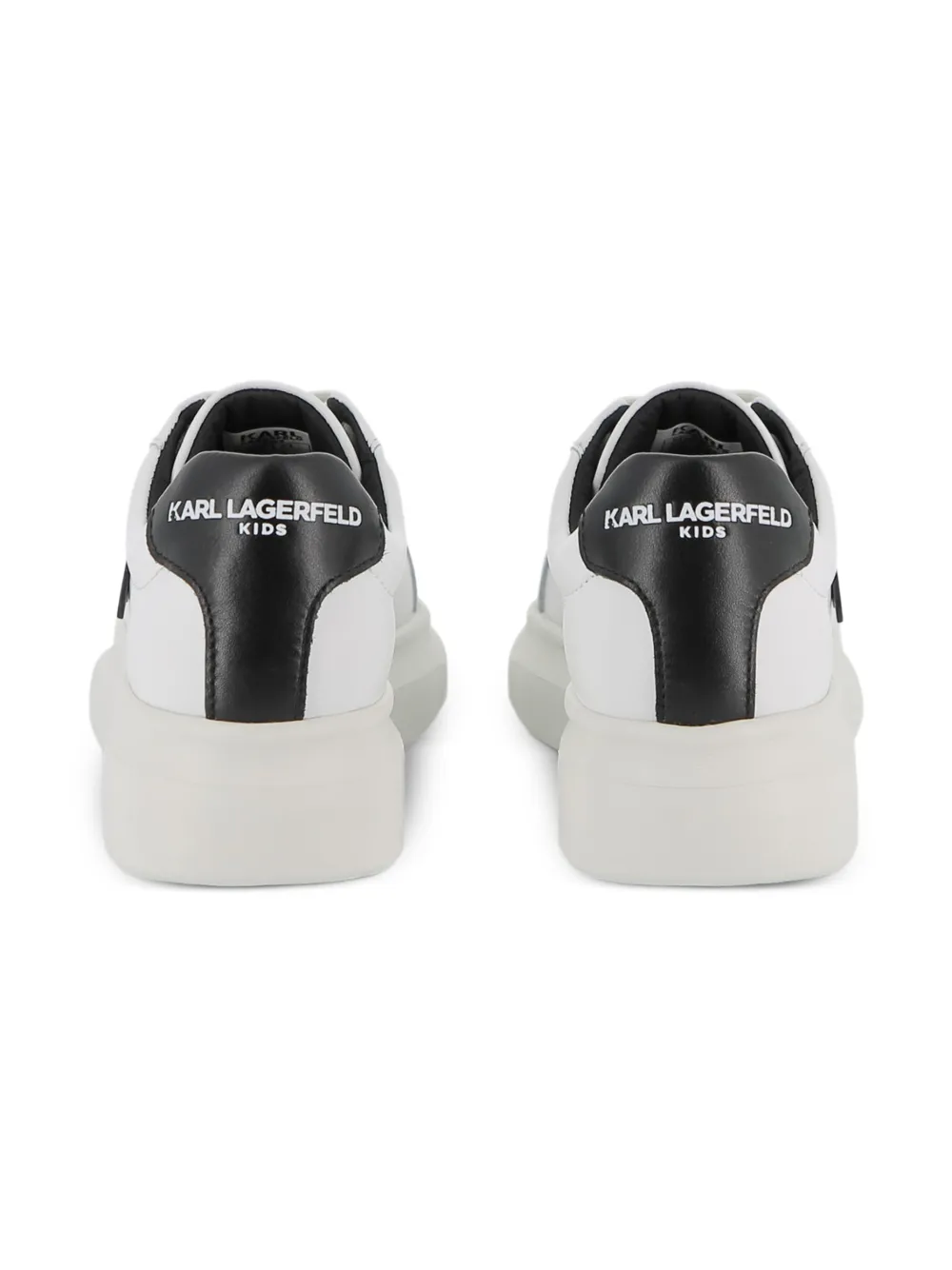 Karl Lagerfeld Kids Sneakers met logo-applicatie Wit